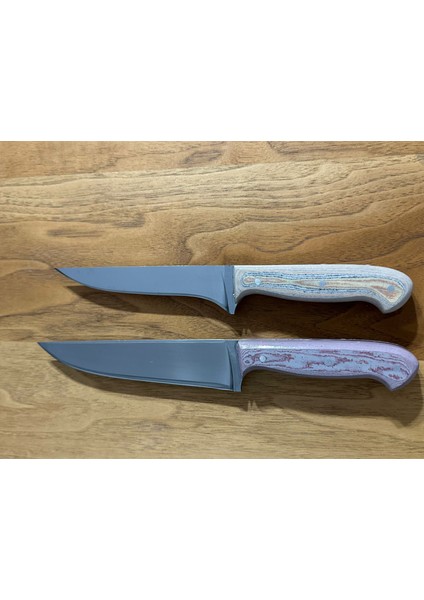 Sürmene Yapımı Mutfak ve Sıyırma Bıçağı 2'li