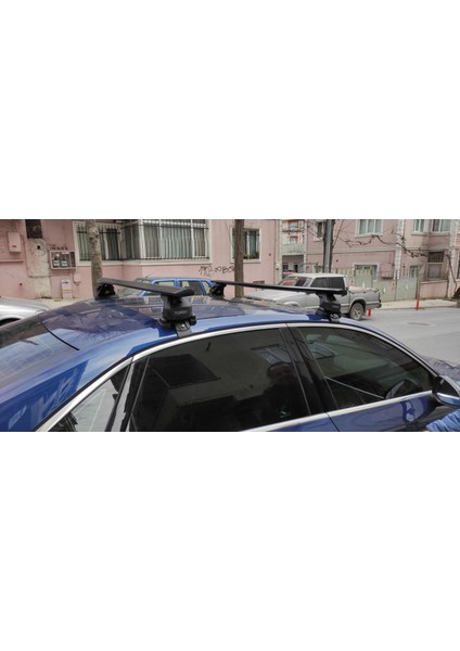 Audi A4 B9 2017-2025 Rack Cross Bars Normal Roof Alu Siyah fırsatları