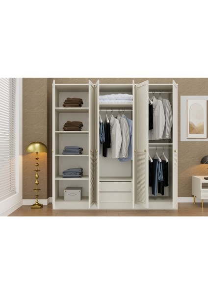 Valencia 6 Kapaklı Gardırop fiyatları