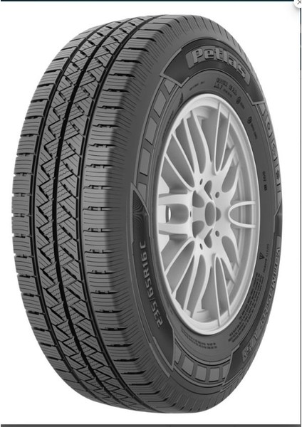 225/75 R16 C Tl 118/116R 10PR Vanmaster + A/s Kamyonet Dört Mevsim Lastiği (Üretim Yılı: 2025 )