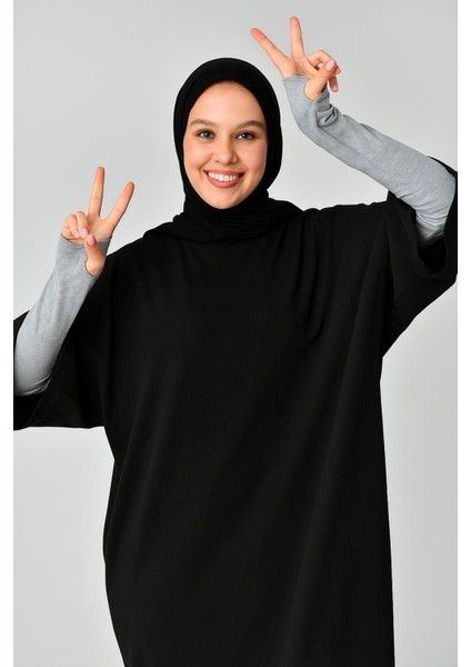 Parmak Geçmeli Uzun Kolluk - Esnek Lastikli Tesettür Kol Kapatıcı Tişört Kolluk fiyatları