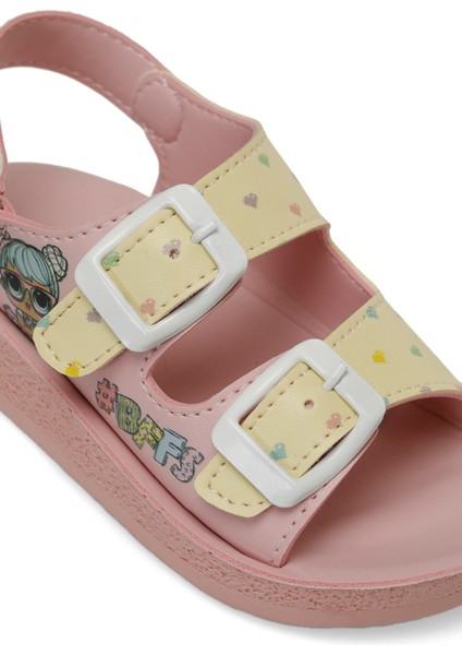 P4FX Pembe Kız Çocuk Sandalet