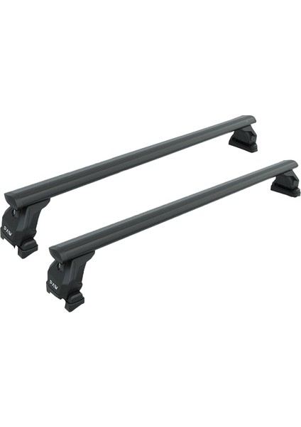 Jeep Commander Xk 2006-2010 Tavan Taşıyıcı Ara Barlar – Vidalı Montaj, Toros Fix Pro, Siyah