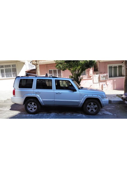 Jeep Commander Xk 2006-2010 Tavan Taşıyıcı Ara Barlar – Vidalı Montaj, Toros Fix Pro, Siyah fırsatları