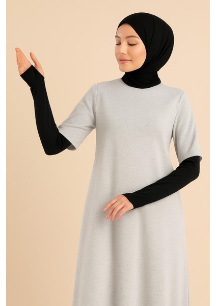 Parmak Geçmeli Uzun Kolluk - Esnek Lastikli Tesettür Kol Kapatıcı Tişört Kolluk fiyatları