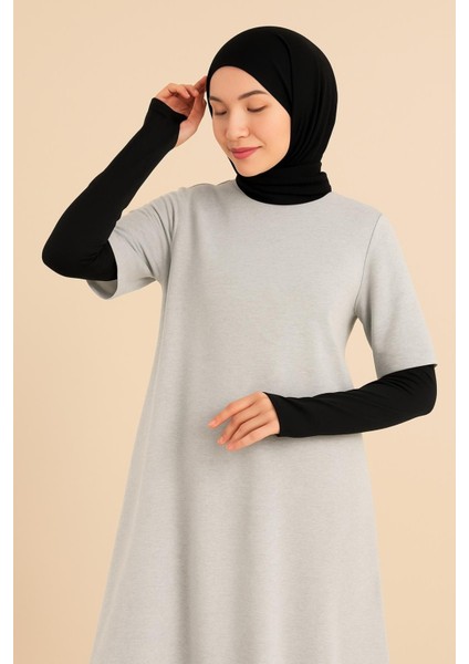 Parmak Geçmeli Uzun Kolluk - Esnek Lastikli Tesettür Kol Kapatıcı Tişört Kolluk modelleri