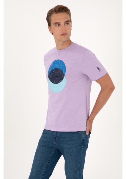 Erkek Lila Tişört 50307352-VR034 modelleri