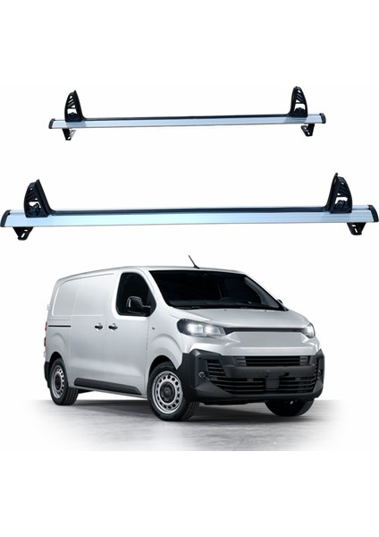 Fiat Scudo 2022-2025 Araç Üstü Merdiven Sabitleyici, Yük Taşıma Sistemleri Pratik Seri 2 Adet