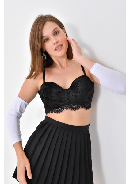 Kaymayan Lastikli Uzun Penye Kolluk - Esnek ve Rahat Likralı Kol Kapatıcı