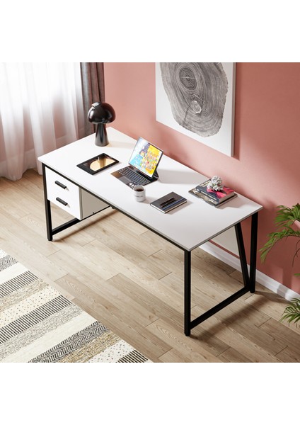 MS2C Çalışma Masası,ofis Masası - 70X160 cm - Beyaz fiyatları