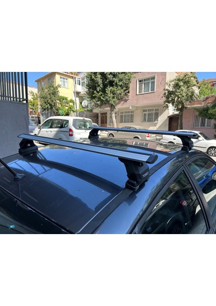 Renault Megane 2 2002-2009 Tavan Taşıyıcı Ara Barlar – Vidalı Montaj, Toros Fix Pro, Gri indirimleri