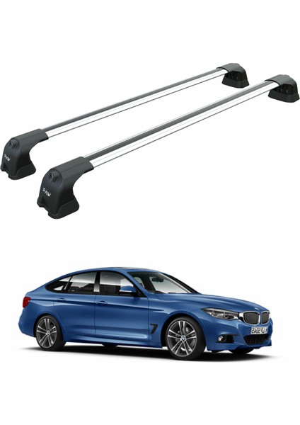 Bmw 3 Gt F34 2013-2019 Portbagaj Taşıyıcı Ara Atkı Aparatı Paw Pro 3 Gri
