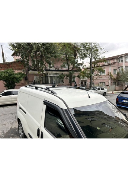 Fiat Doblo Kısa Şase 2010-2020 Van Araç Üstü Alüminyum Tavan Yan Rayları Plus Serisi - Gri indirimleri