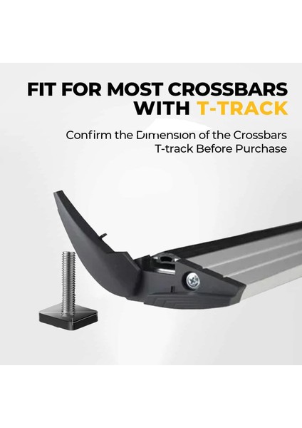 Roof Rack Cross Bars Compatible With 2012-2024 Honda Cr-V Without Roof Rails Gri modelleri
