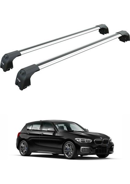 Bmw 1 Series F20 2011-2019 Portbagaj Taşıyıcı Ara Atkı Aparatı Paw Pro 3 Gri