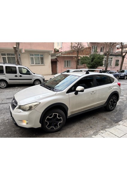 Subaru Levorg 2015-2020 Tavan Taşıyıcı Ara Barlar – Vidalı Montaj, Toros Fix Pro, Gri modelleri