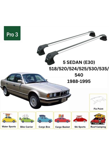 Bmw 5 Sedan E30 1988-1995 Portbagaj Taşıyıcı Ara Atkı Aparatı Paw Pro 3 Gri fiyatları