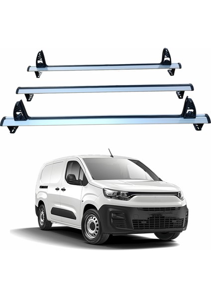 Fiat Doblo 2022-2025 Araç Üstü Merdiven Sabitleyici, Yük Taşıma Sistemleri Pratik Seri 3 Adet