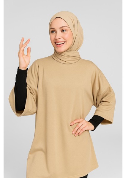 Kaymayan Lastikli Uzun Penye Kolluk - Esnek ve Rahat Likralı Kol Kapatıcı