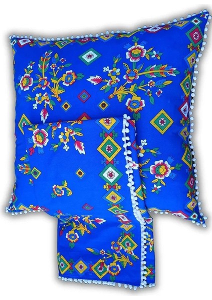 Etnik Minder Kılıfı 80X80, 6 Renk Seçeneği