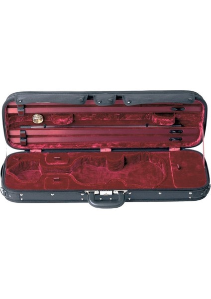 Keman Kutu Gewa Lıuterıa Maestro- Dıkdörtgen 2.8kg Sıyah-Bordo