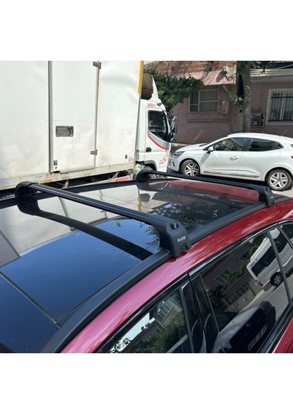 Chevrolet Trax 2023-2025 Portbagaj Taşıyıcı Ara Atkisi - Ara Çubuk Paw Pro 2 Fix Point Gri fırsatları