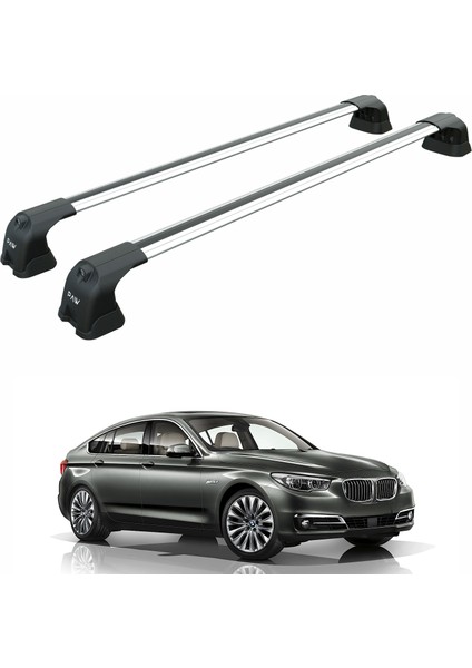 Bmw 5 Gt F07 2009-2017 Portbagaj Taşıyıcı Ara Atkı Aparatı Paw Pro 3 Gri