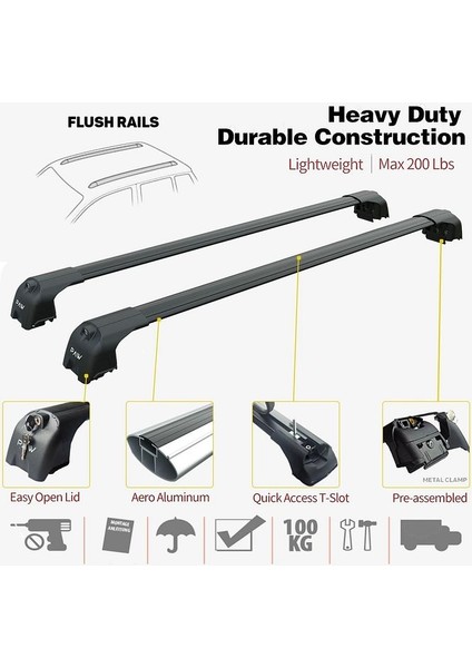 Hyundai I40 Wagon 2011-- Siyah Set Ara Atkısı Paw Pro 2 modelleri