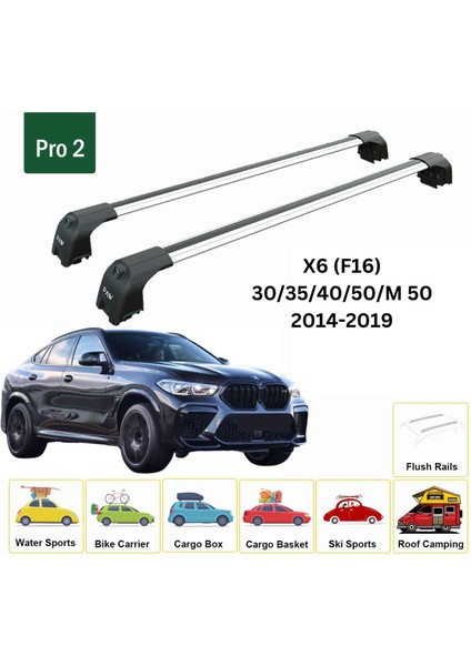 Bmw X6 G06 2019-2024 Portbagaj Taşıyıcı Ara Atkisi - Ara Çubuk Paw Pro 2 Gri fiyatları