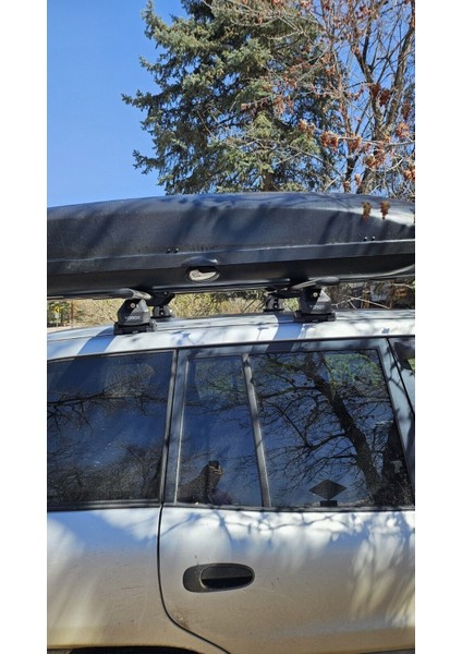 Toyota Rav 4 1994-2006 Tavan Taşıyıcı Ara Barlar – Vidalı Montaj, Toros Fix Pro, Pro 6 Alu Gri fırsatları