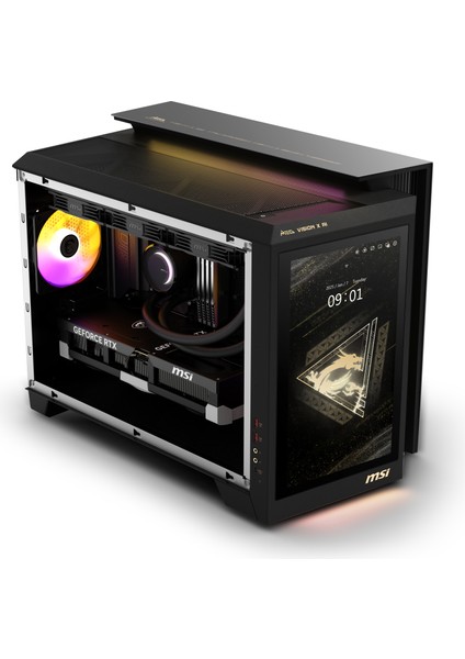 MEG VISION X AI 2NVZ9-052TR Ultra 9 285K 64GB 2TB SSD RTX5090 Windows 11 Masaüstü Bilgisayar