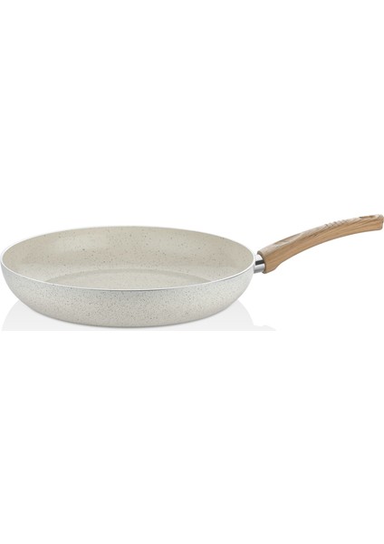 Soft Seramik Krem Granit Tava 30 cm