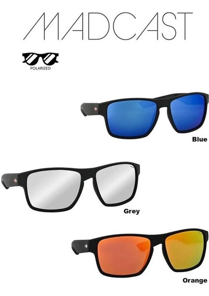 Madcast Polarize Güneş Gözlüğü Orange