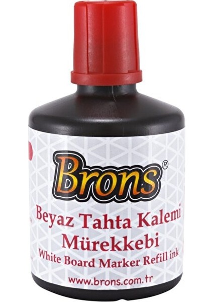 Tahta Kalem Mürekkebi 100 Cc Kırmızı