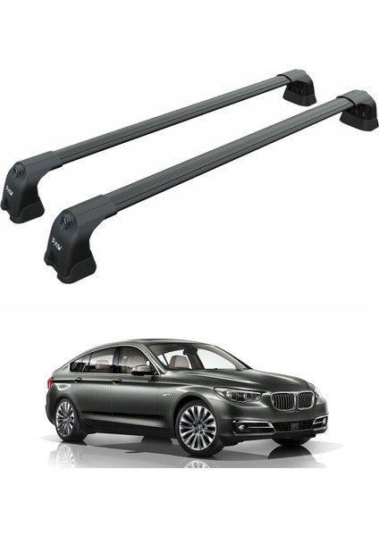 Bmw 5 Gt F07 2009-2017 Portbagaj Taşıyıcı Ara Atkı Aparatı Paw Pro 3 Siyah