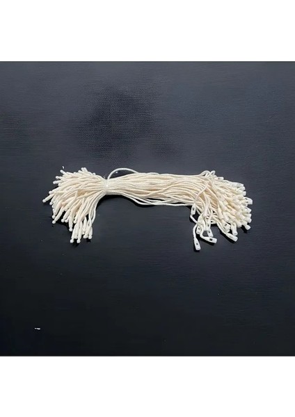 Füze Başlıklı Klipsli Kilitlenen İp Etiket İpI500 Adet