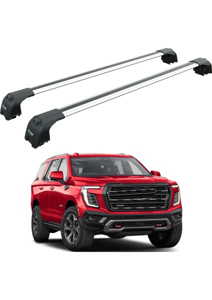 Chevrolet Suburban 2021-2025 Portbagaj Taşıyıcı Ara Atkisi - Ara Çubuk Paw Pro 2 Gri