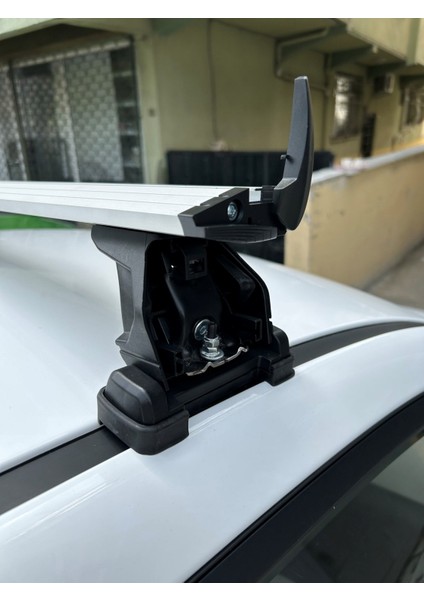 Hyundai Elantra Hb 2013-2018 Tavan Taşıyıcı Ara Barlar – Vidalı Montaj, Toros Fix Pro, Alu Siyah fırsatları