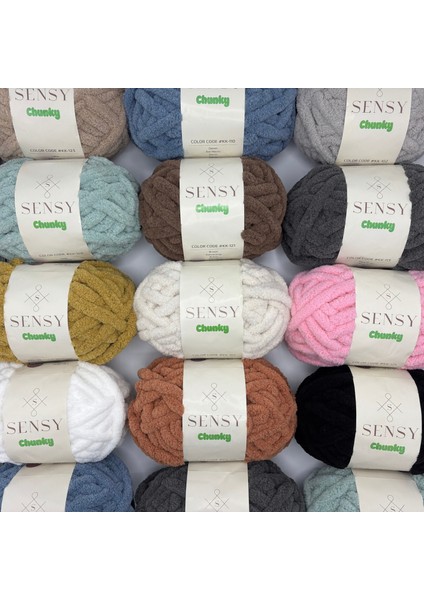 Chunky El Örgü Ipliği 200 gr Parmak Örgü Ipi Tığsız Şişsiz El ile Örgü Ipi Battaniye Ipi Parmak Örgü Ipliği