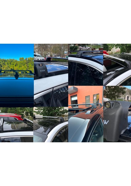 Forjaguar F-Pace (X761) 2016-2025 Portbagaj Taşıyıcı Ara Atkisi - Ara Çubuk Paw Pro 2 Gri indirimleri