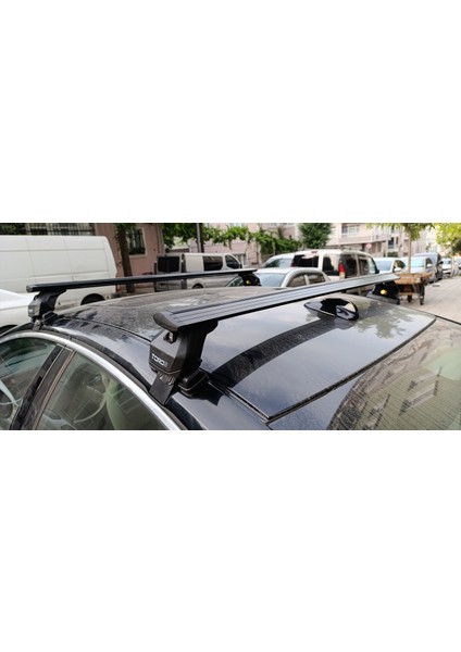 Volvo S60 2012-2018 Oluksuz Üst Tavan Portbagaj Taşıyıcı Ara Atkısı Toros Serisi Pro 4 Siyah modelleri