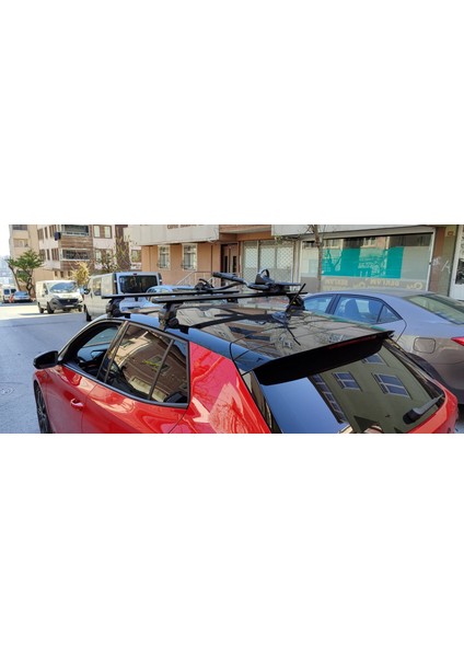 For Bmw 2 Series Grand Tourer 2014-2021 Roof Rack System, Aluminium Cross Bar, Normal Roof, Black modelleri