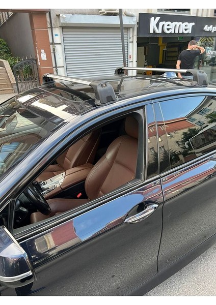 Bmw 5 Serisi F10 Portbagaj Taşıyıcı Ara Atkısı Pro 3 2010-2017 Siyah modelleri