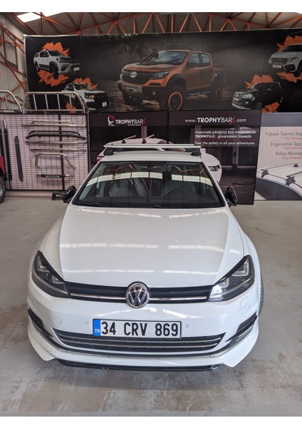 Volkswagen E-Up 2013-2019 Oluksuz Üst Tavan Portbagaj Taşıyıcı Ara Atkısı Toros Serisi Pro 4 Gri fırsatları