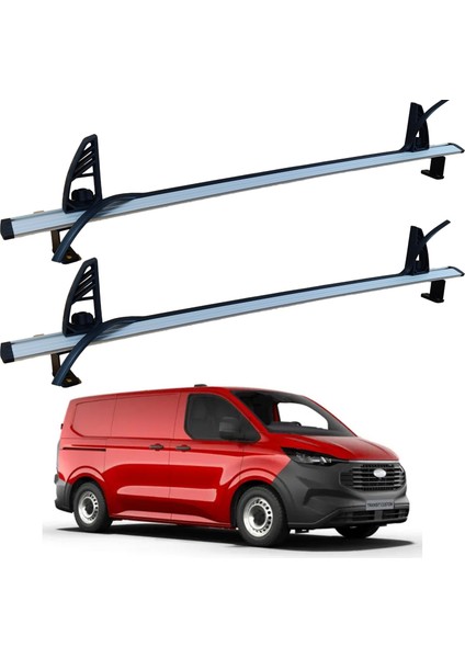 Ford Transit Custom 2023-2025 Araç Üstü Merdiven Sabitleyici, Yük Taşıma Sistemleri Pratik Seri 2 Adet
