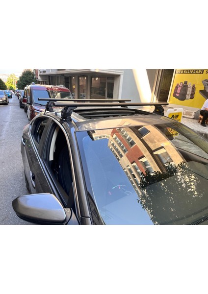 Honda Civic 2017-2021 Oluksuz Üst Tavan Portbagaj Taşıyıcı Ara Atkısı Toros Serisi Pro 4 Gri modelleri