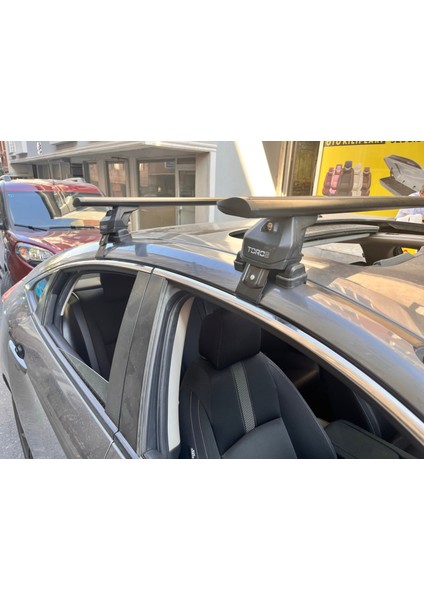 Honda Civic 2017-2021 Oluksuz Üst Tavan Portbagaj Taşıyıcı Ara Atkısı Toros Serisi Pro 4 Gri fırsatları