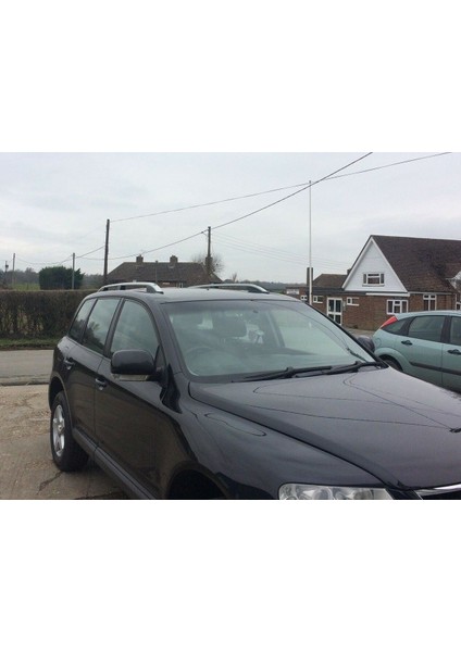 Volkswagen Touareg 2003-2009 Araç Üstü Alüminyum Tavan Yan Rayları Plus Serisi - Siyah fiyatları