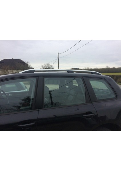 Volkswagen Touareg 2003-2009 Araç Üstü Alüminyum Tavan Yan Rayları Plus Serisi - Siyah indirimleri