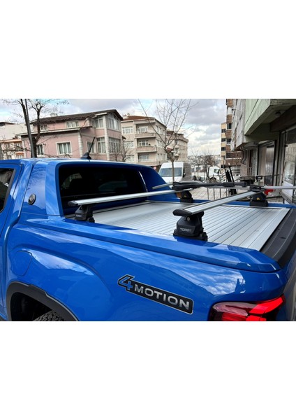 Volkswagen Amarok Aventura (2020-2025) Kasa Üstü Bed Rack Taşıyıcı Bar – Gri | Kilitli Sistem | Vida Montajlı indirimleri